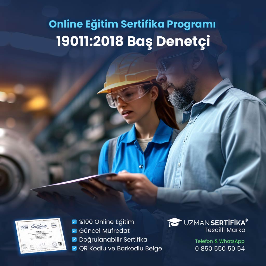 19011:2018 Baş Denetçi Eğitimi Sertifika Programı
