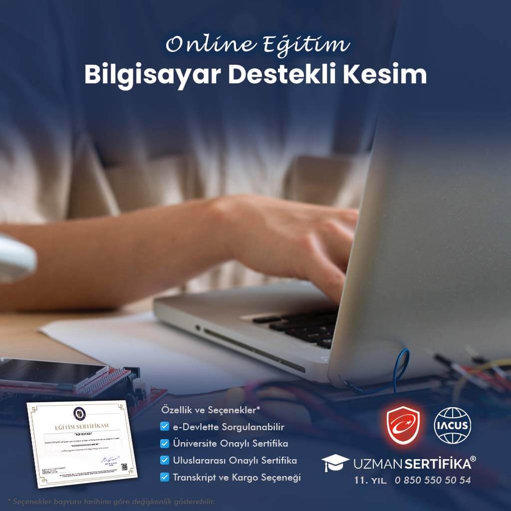 Bilgisayar Destekli Kesim Eğitimi Sertifika Programı
