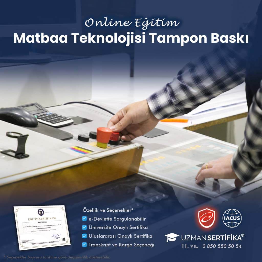 Matbaa Teknolojisi Tampon Baskı Eğitimi Sertifika Programı