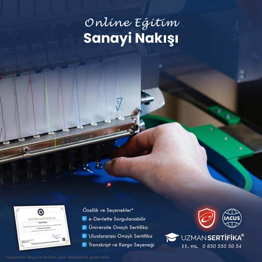 Sanayi Nakışı Eğitimi Sertifika Programı
