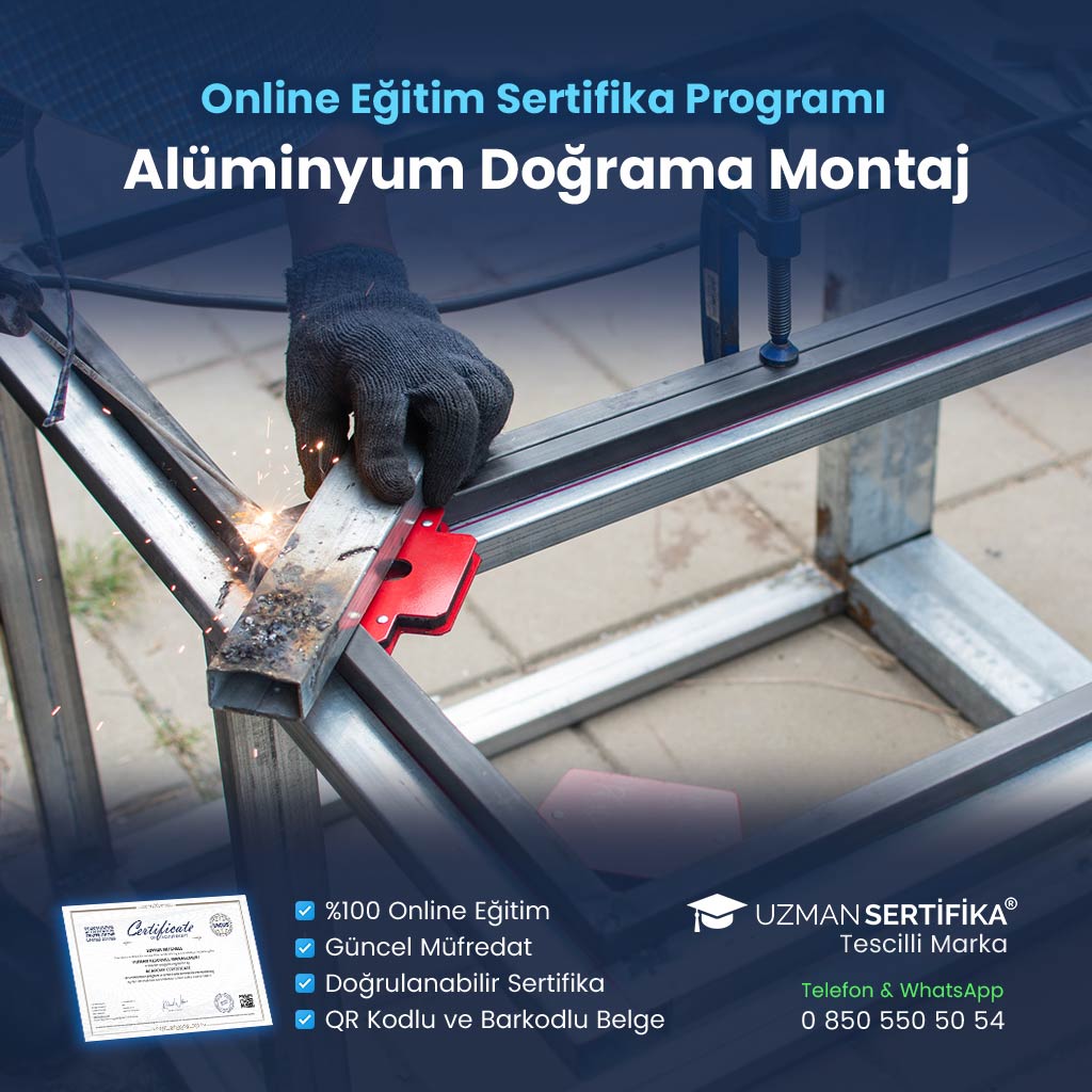 Alüminyum Doğrama Montaj Eğitimi Sertifika Programı