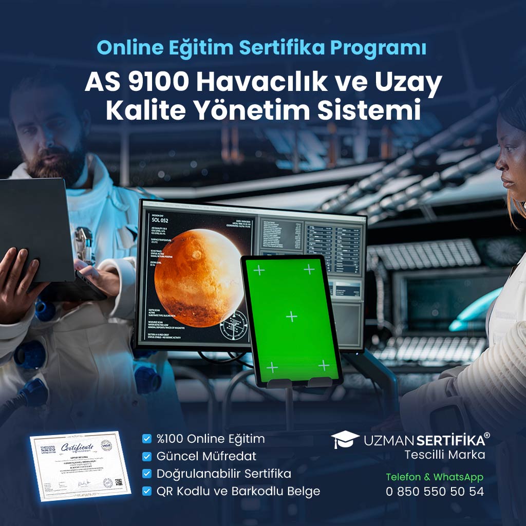 AS 9100 Havacılık ve Uzay Kalite Yönetim Sistemi Eğitimi Sertifika Programı