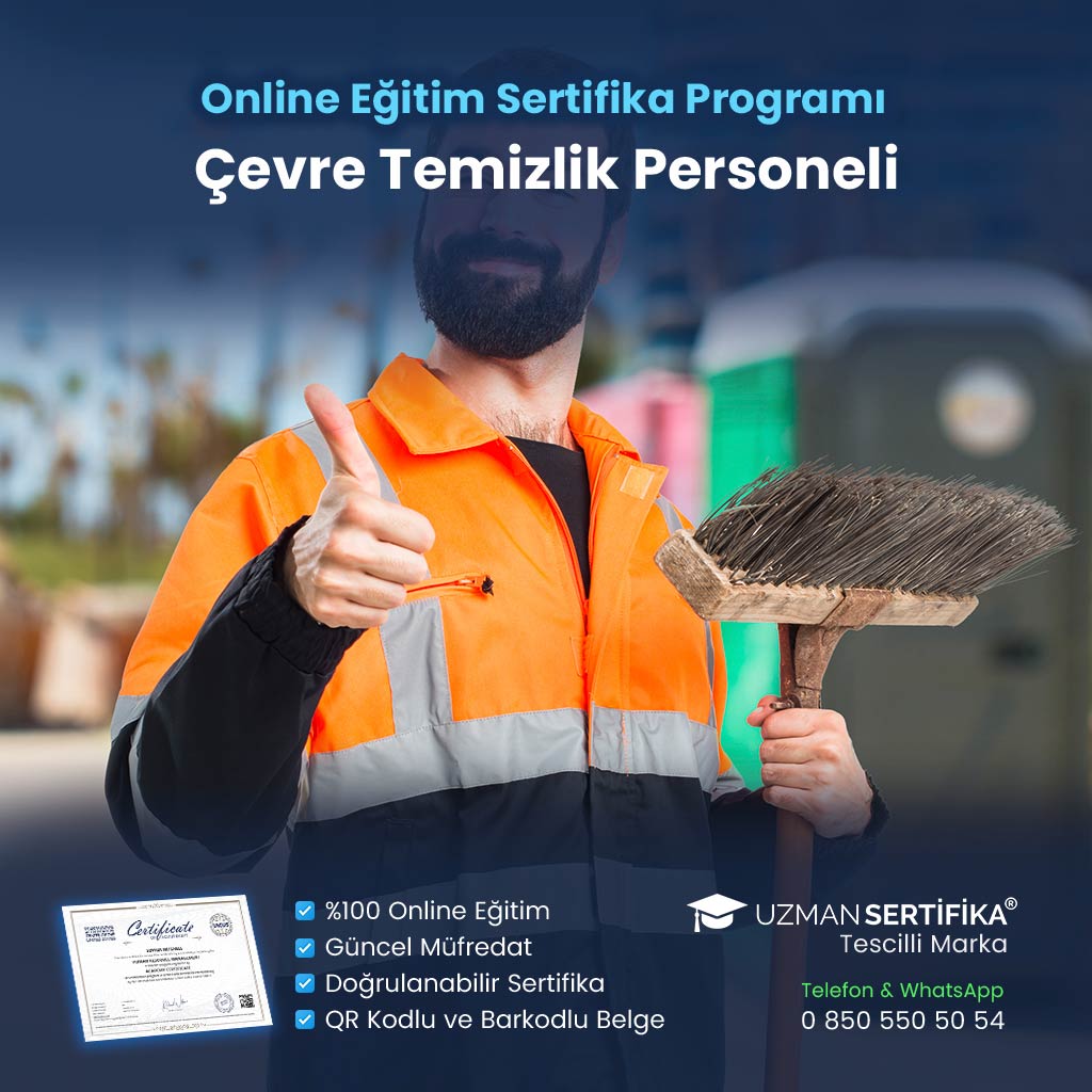 Çevre Temizlik Personeli Eğitimi Sertifika Programı