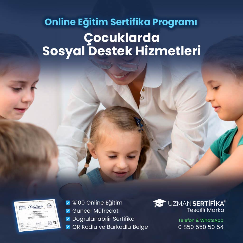 Çocuklarda Sosyal Destek Hizmetleri Eğitimi Sertifika Programı