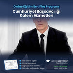 Cumhuriyet Başsavcılığı Kalem Hizmetleri Eğitimi Sertifika Programı