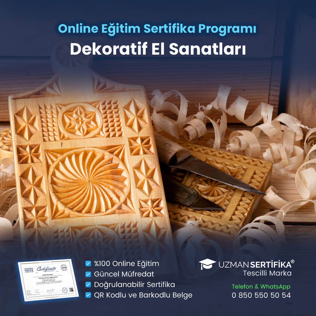 Dekoratif El Sanatları Eğitimi Sertifika Programı