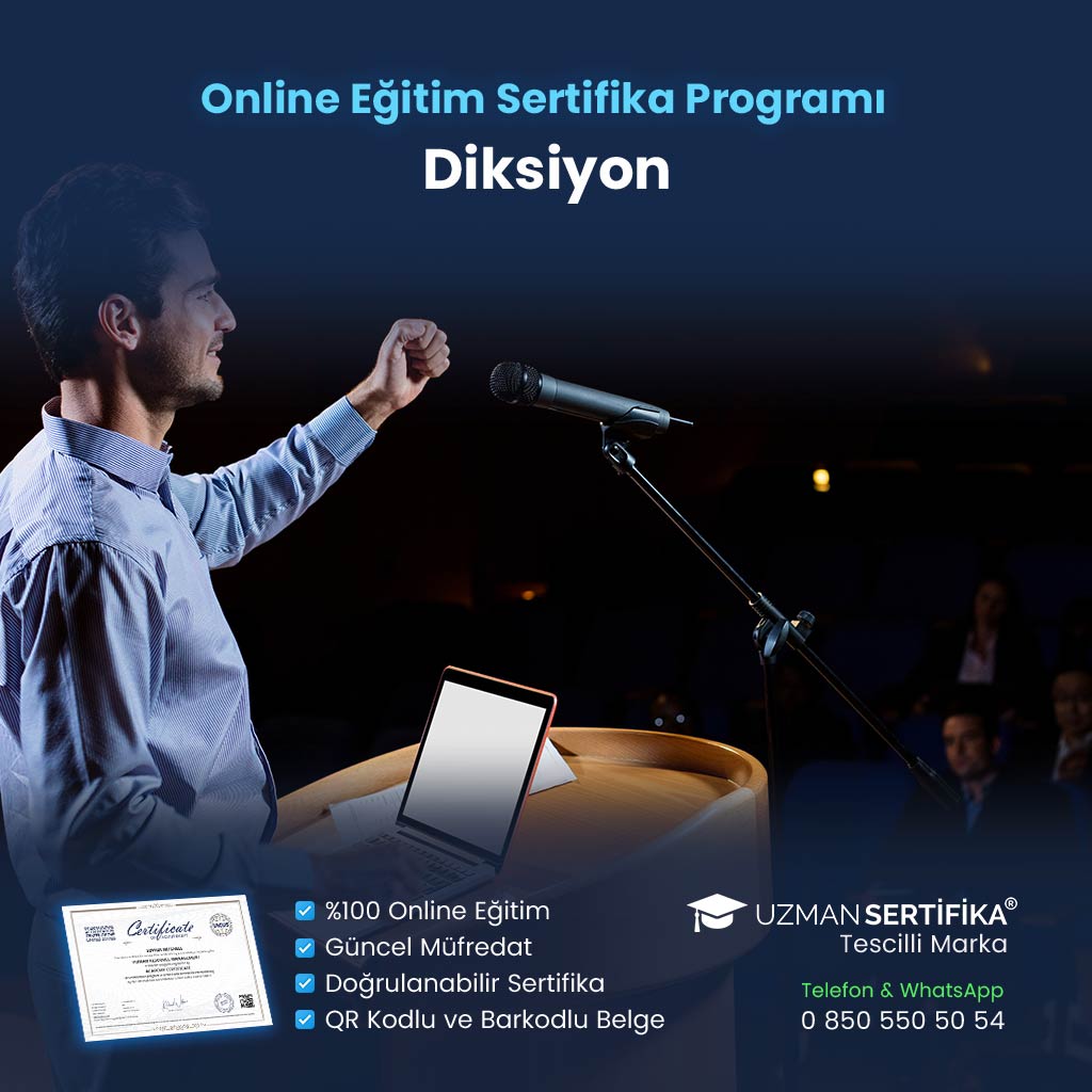 Diksiyon Eğitimi Sertifika Programı