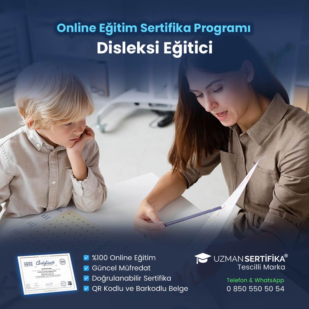 Disleksi Eğitici Eğitimi Sertifika Programı