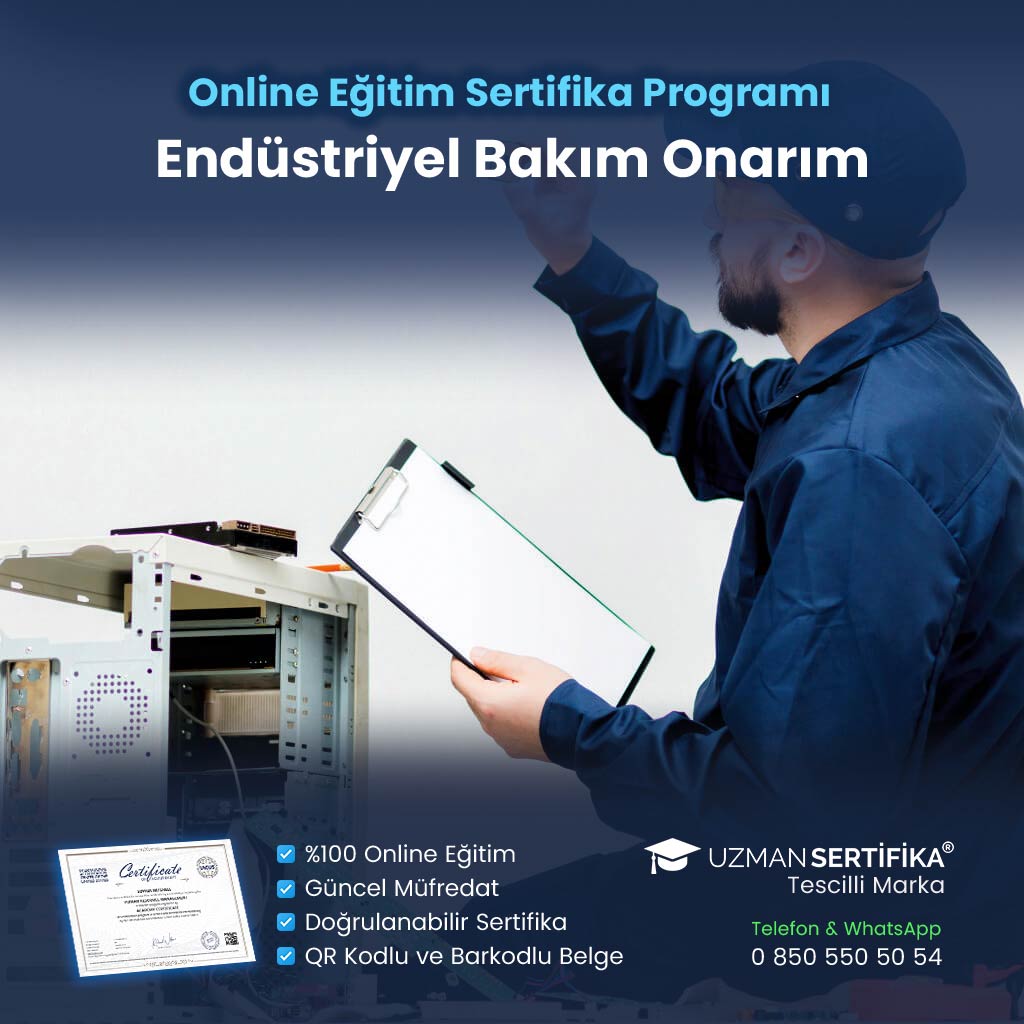 Endüstriyel Bakım Onarım Eğitimi Sertifika Programı