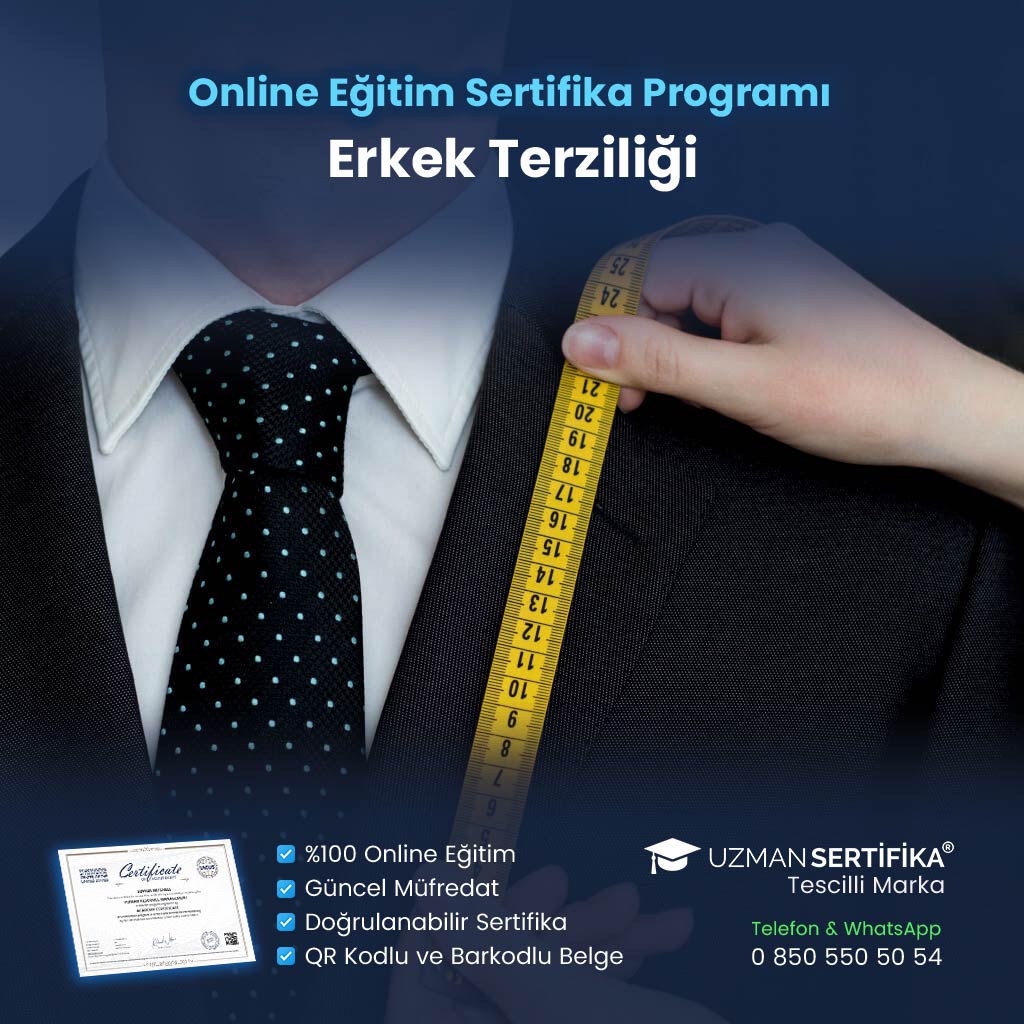 Erkek Terziliği Eğitimi Sertifika Programı