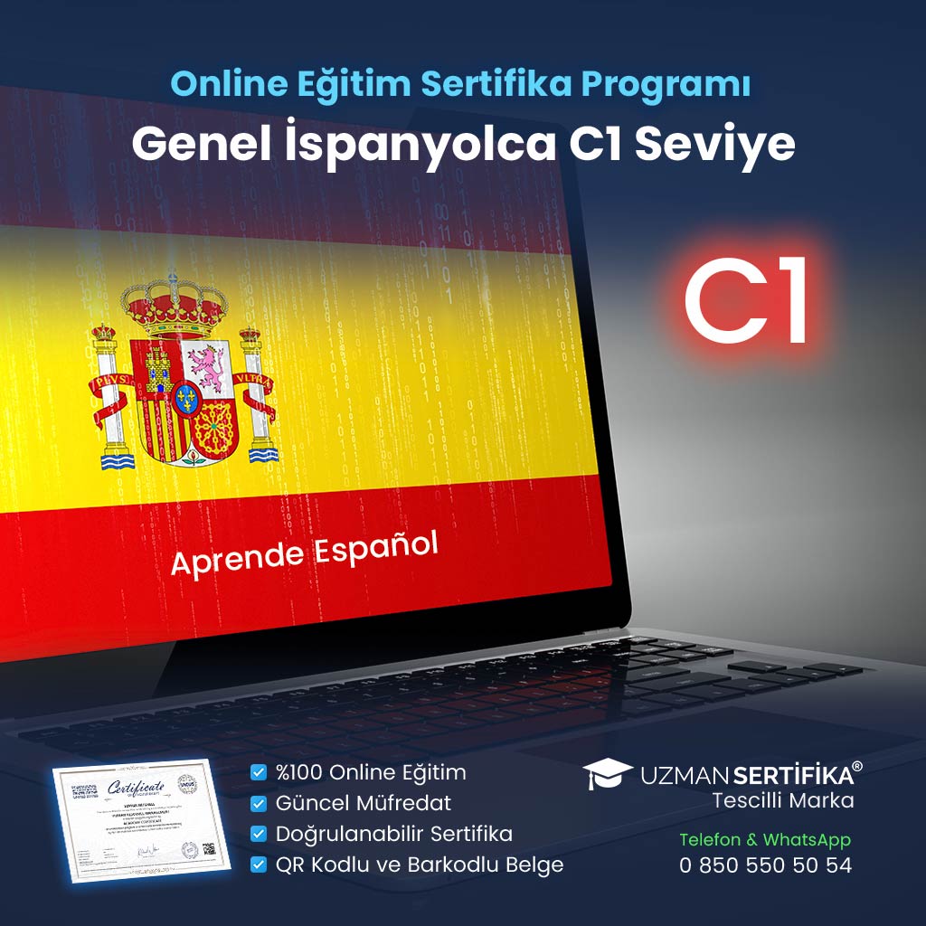 Genel İspanyolca C1 Seviye Eğitimi Sertifika Programı