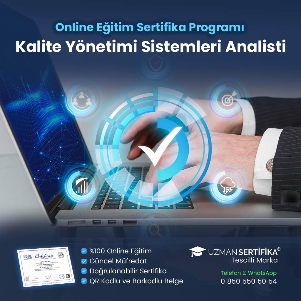 Kalite Yönetimi Sistemleri Analisti Eğitimi Sertifika Programı