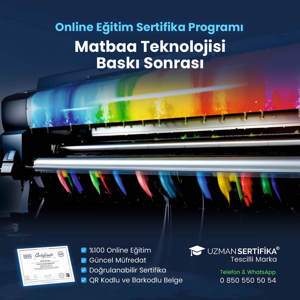 Matbaa Teknolojisi Baskı Sonrası Eğitimi Sertifika Programı