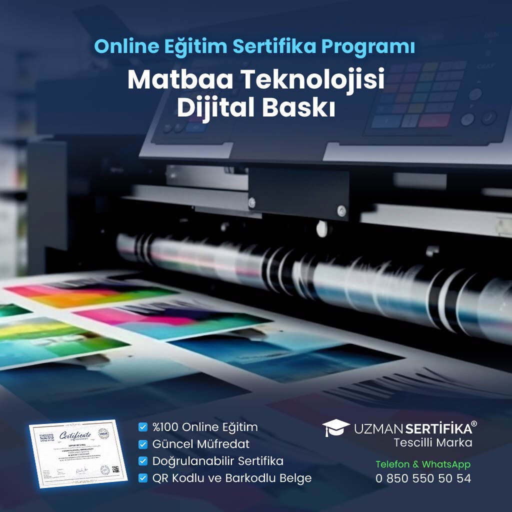 Matbaa Teknolojisi Dijital Baskı Eğitimi Sertifika Programı