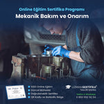 Mekanik Bakım ve Onarım Eğitimi Sertifika Programı