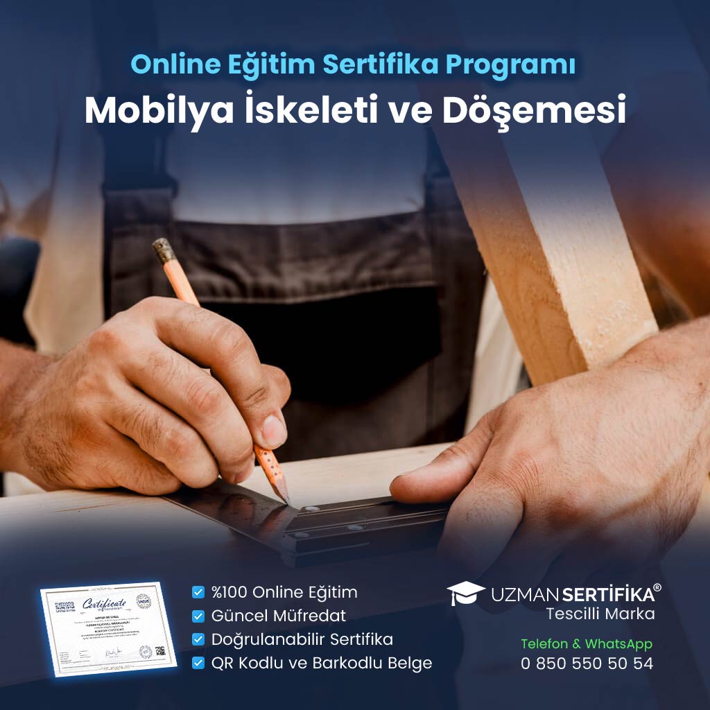Mobilya İskeleti ve Döşemesi Eğitimi Sertifika Programı