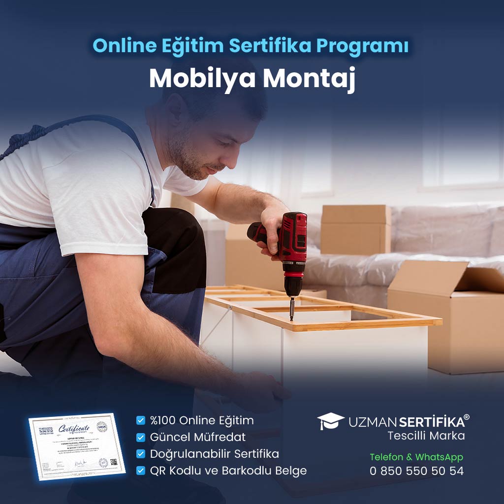 Mobilya Montaj Eğitimi Sertifika Programı