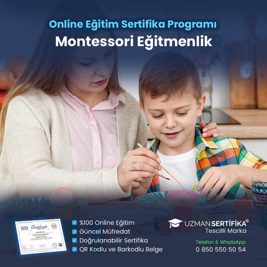Montessori Eğitmenlik Eğitimi Sertifika Programı