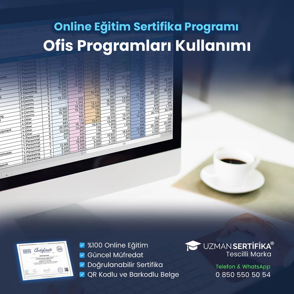Ofis Programları Kullanımı Eğitimi Sertifika Programı