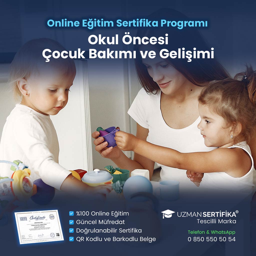 Okul Öncesi Çocuk Bakımı ve Gelişimi Eğitimi Sertifika Programı