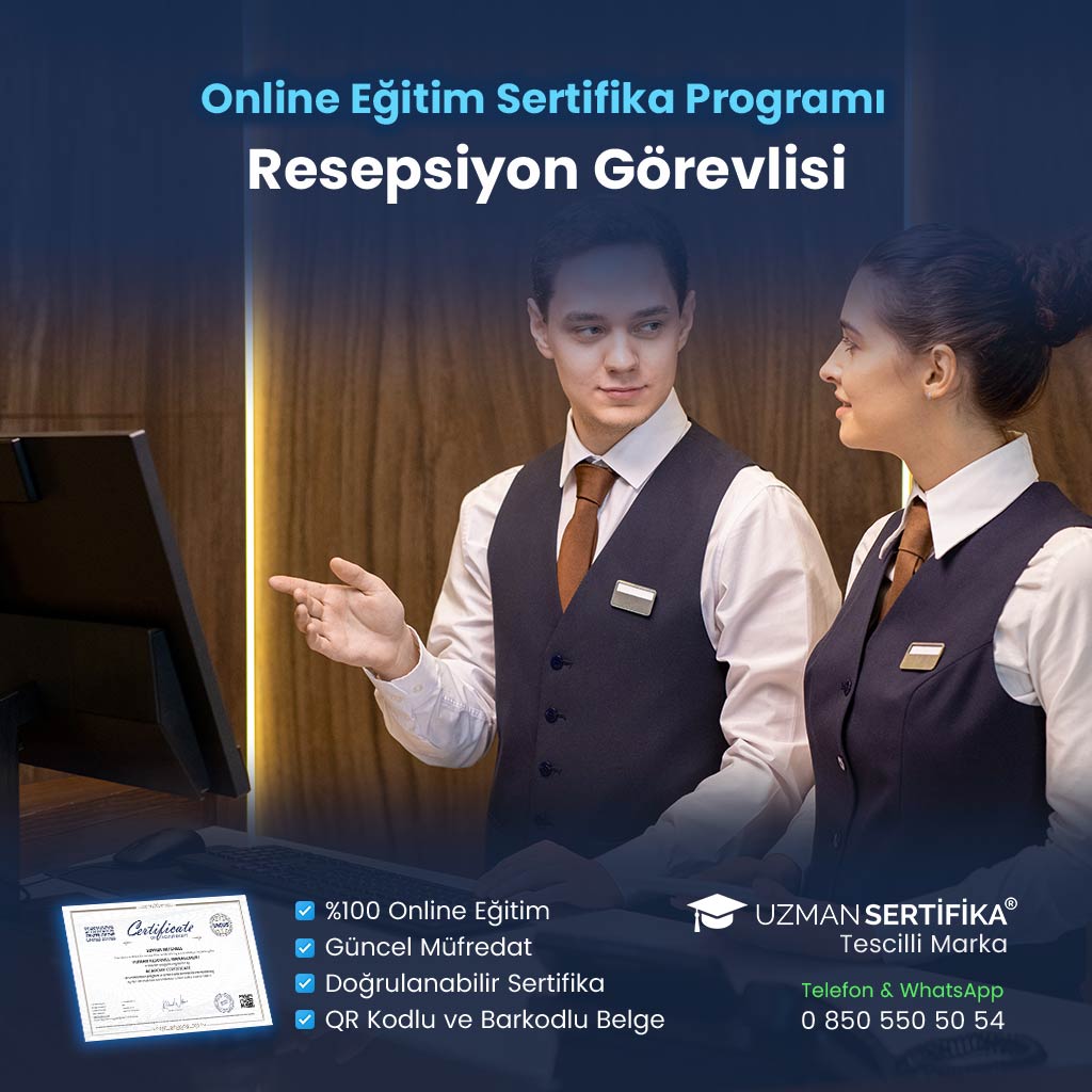 Resepsiyon Görevlisi Eğitimi Sertifika Programı