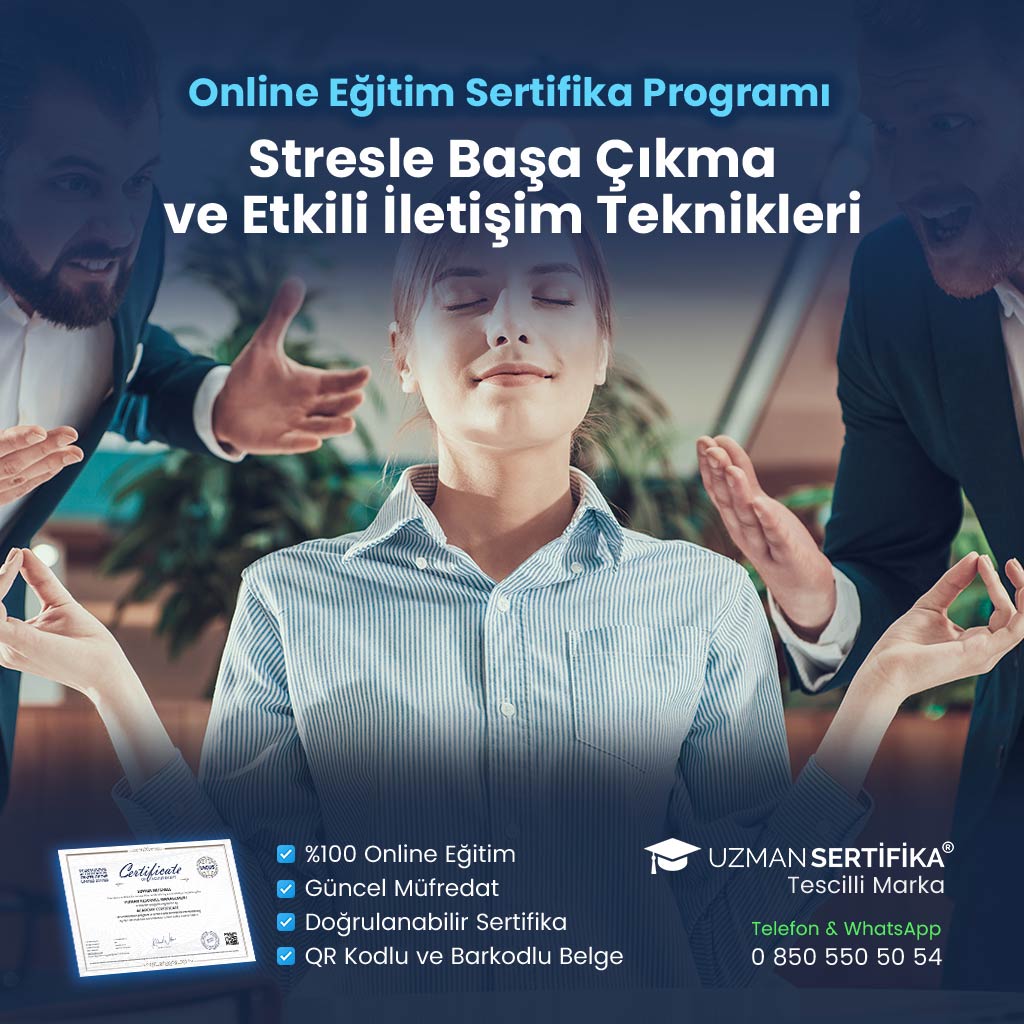 Stresle Başa Çıkma ve Etkili İletişim Teknikleri Eğitimi Sertifika Programı