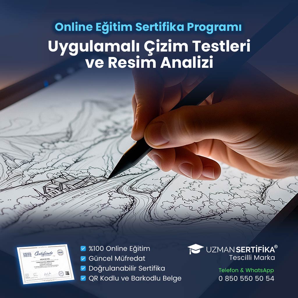 Uygulamalı Çizim Testleri ve Resim Analizi Eğitimi Sertifika Programı