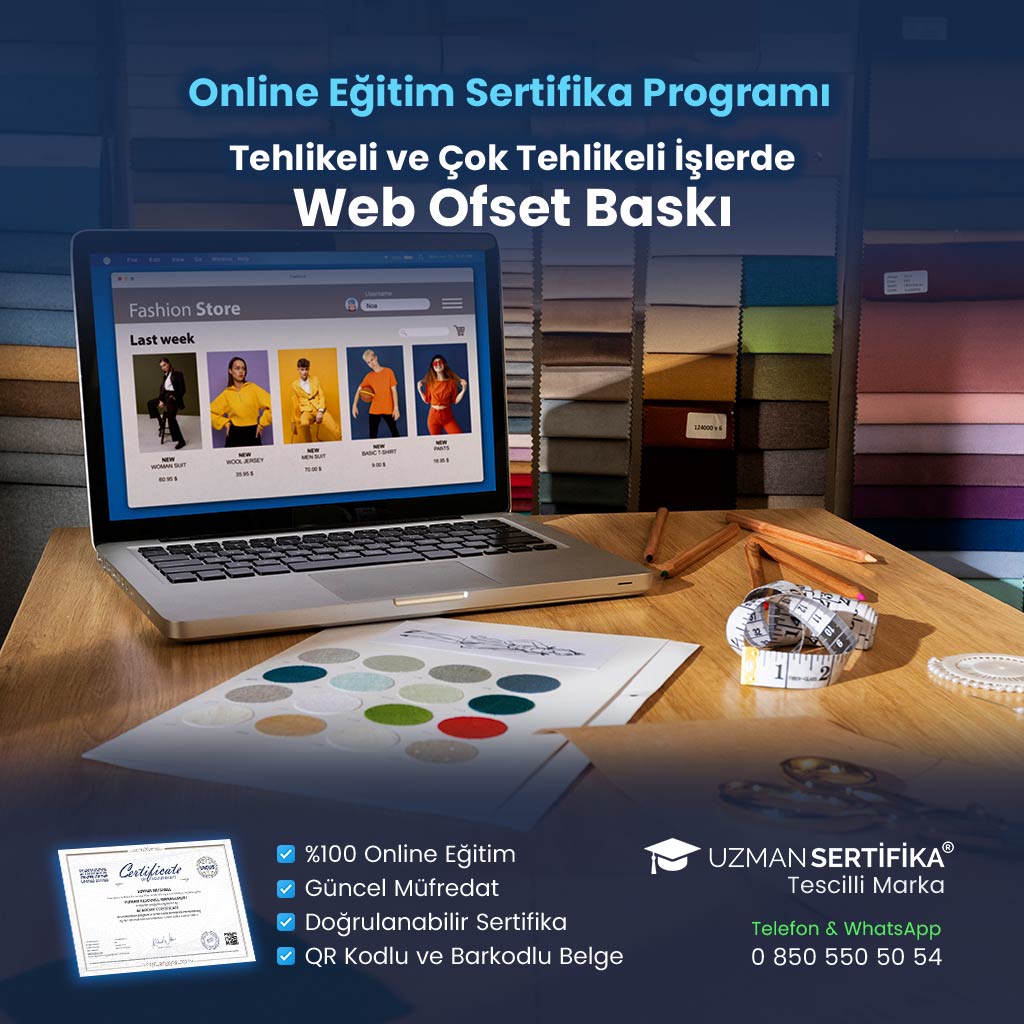 Tehlikeli ve Çok Tehlikeli İşlerde Web Ofset Baskı Eğitimi Sertifika Programı