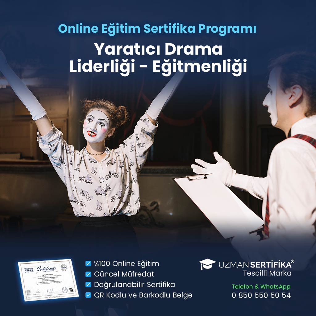 Yaratıcı Drama Liderliği Eğitmenliği Eğitimi Sertifika Programı