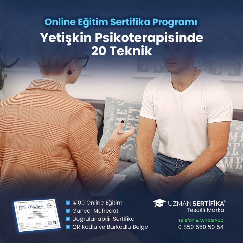 Yetişkin Psikoterapisinde 20 Teknik Eğitimi Sertifika Programı