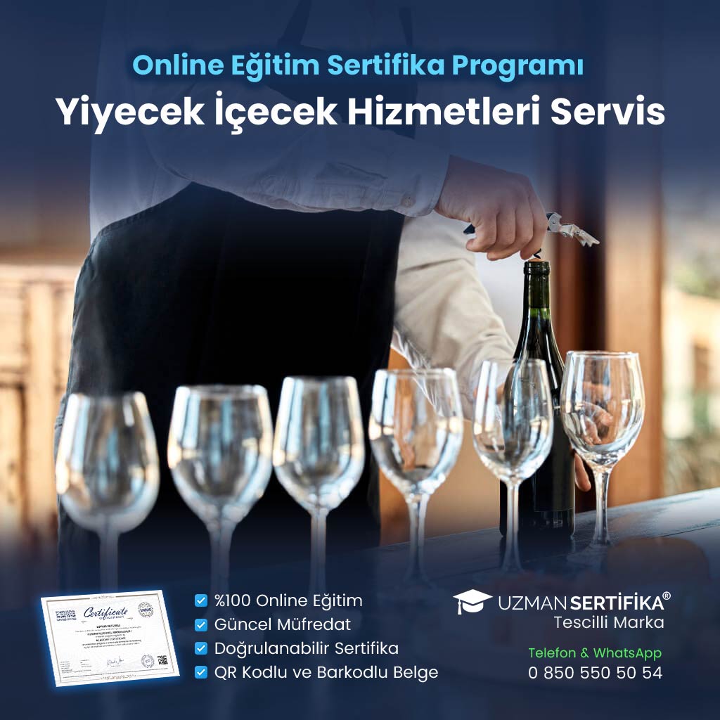Yiyecek ve İçecek Hizmetleri Eğitimi Sertifika Programı