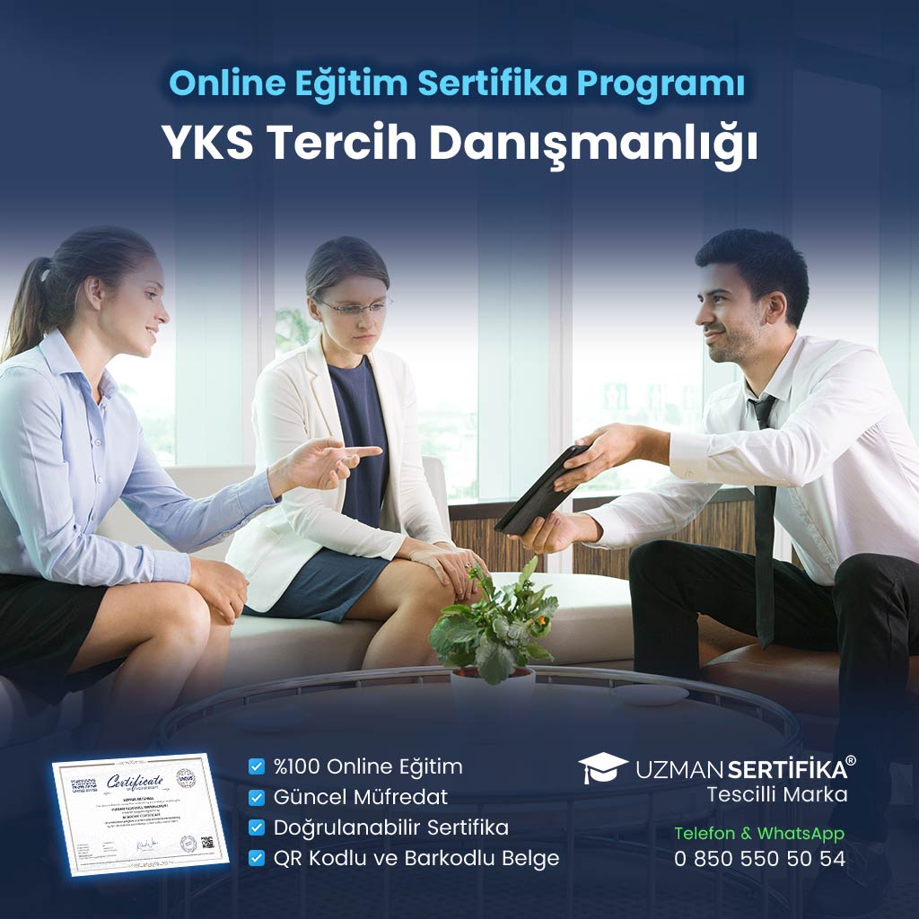 YKS Tercih Danışmanlığı Eğitimi Sertifika Programı
