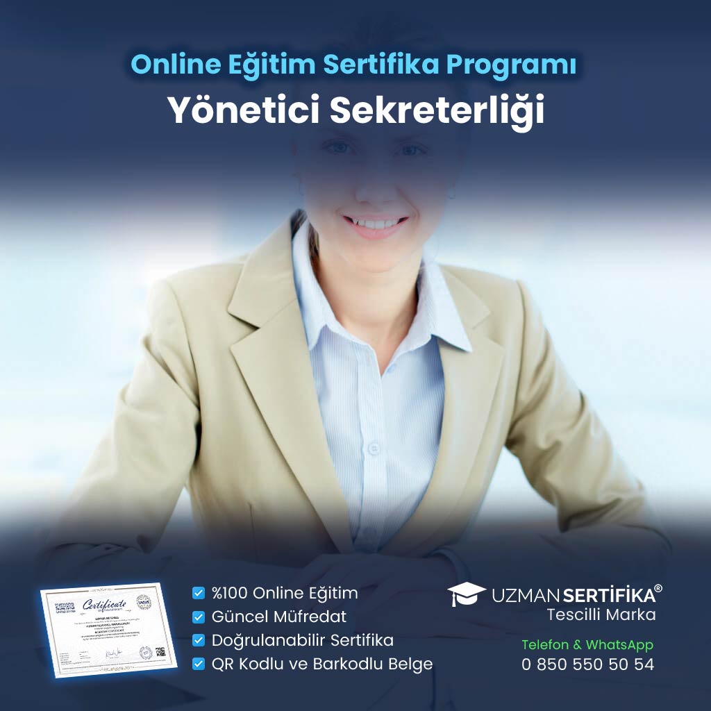 Yönetici Sekreterliği Eğitimi Sertifika Programı