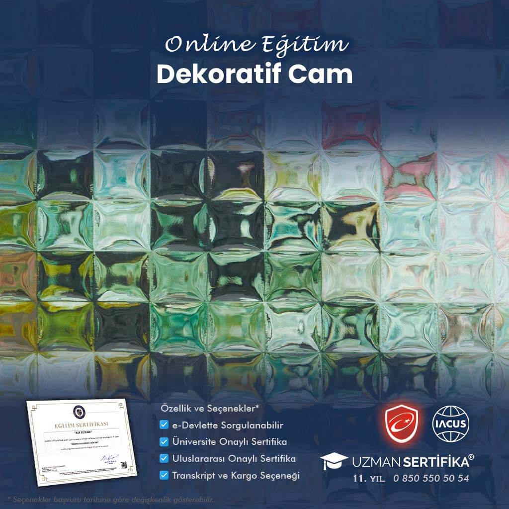 Dekoratif Cam Eğitimi Sertifika Programı