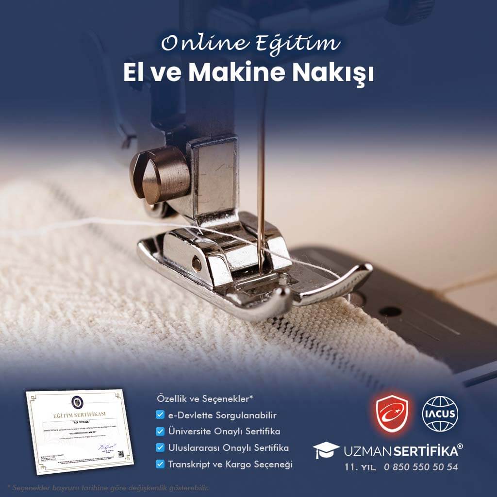 El ve Makine Nakışı Eğitimi Sertifika Programı