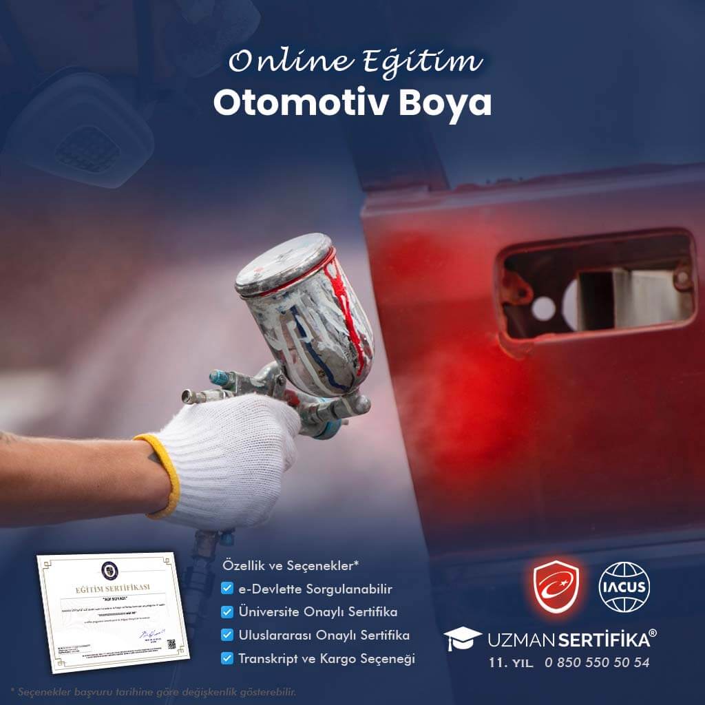 Tehlikeli ve Çok Tehlikeli İşlerde Otomotiv Boyacısı Eğitimi Sertifika Programı