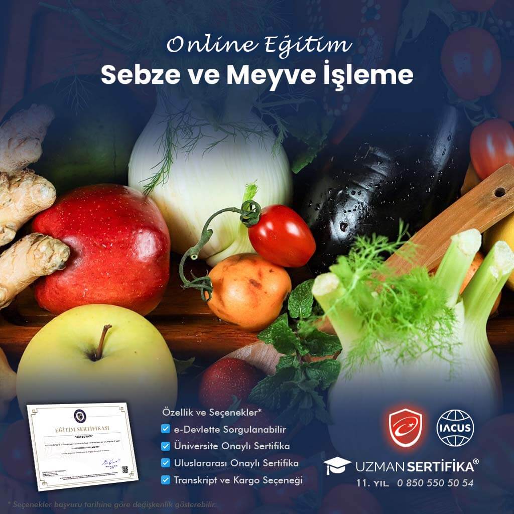 Sebze ve Meyve İşletme Elemanı Eğitimi Sertifika Programı