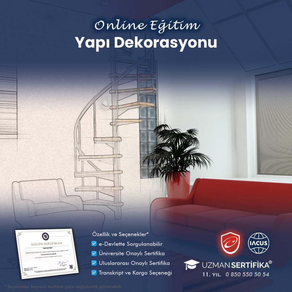 Yapı Dekorasyonu Eğitimi Sertifika Programı