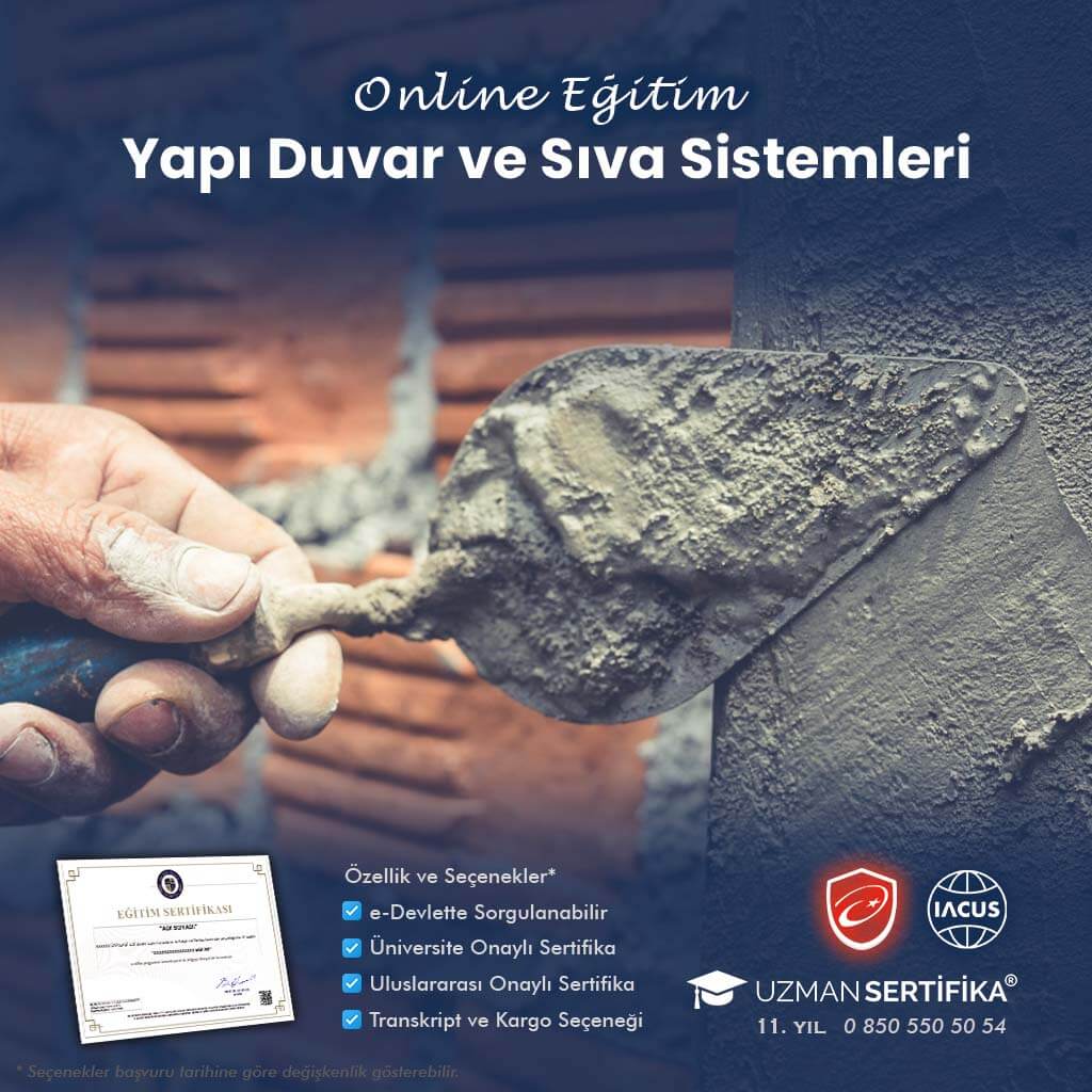 Tehlikeli ve Çok Tehlikeli İşlerde Yapı Duvarcılığı Eğitimi Sertifika Programı