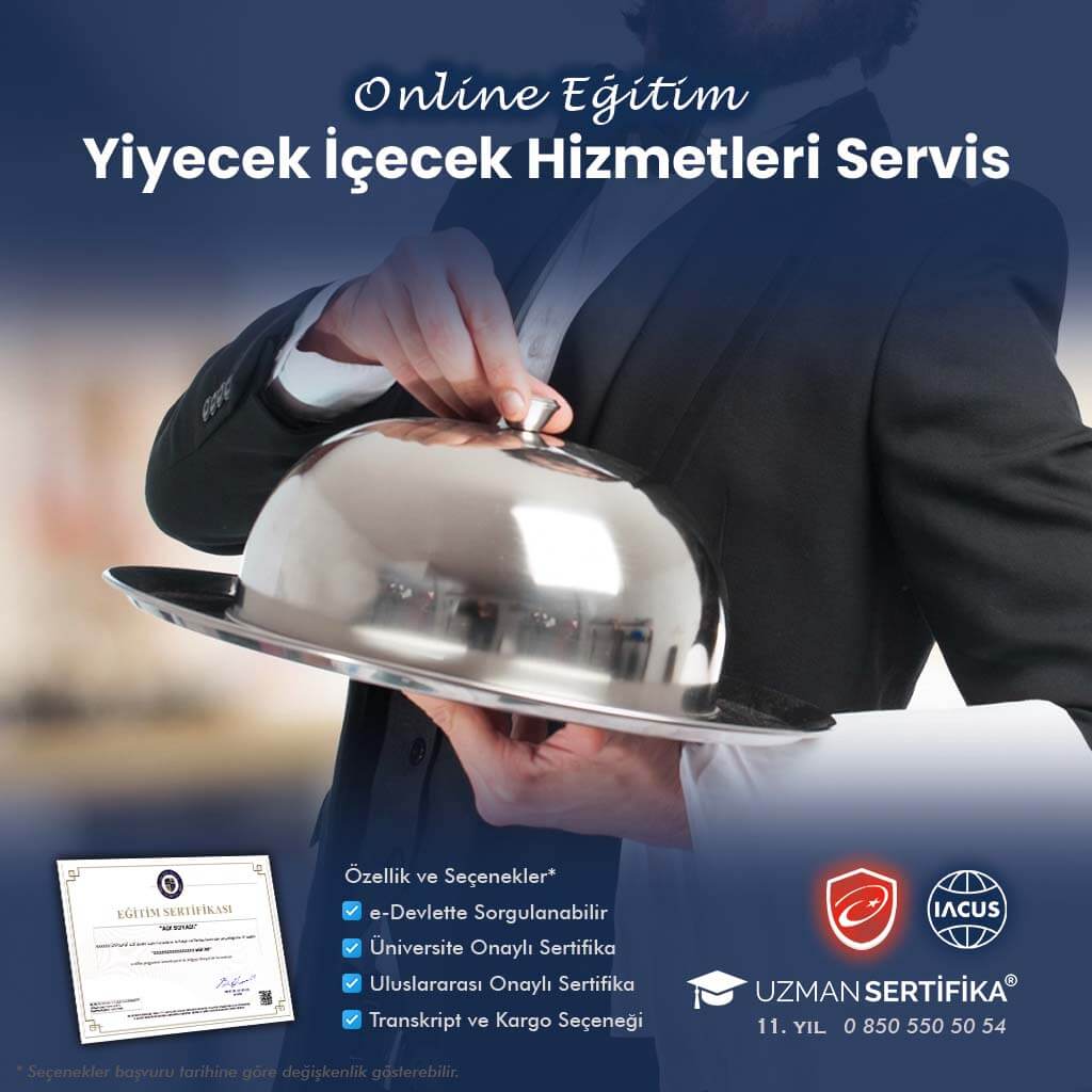 Yiyecek ve İçecek Yöneticisi Eğitimi Sertifika Programı