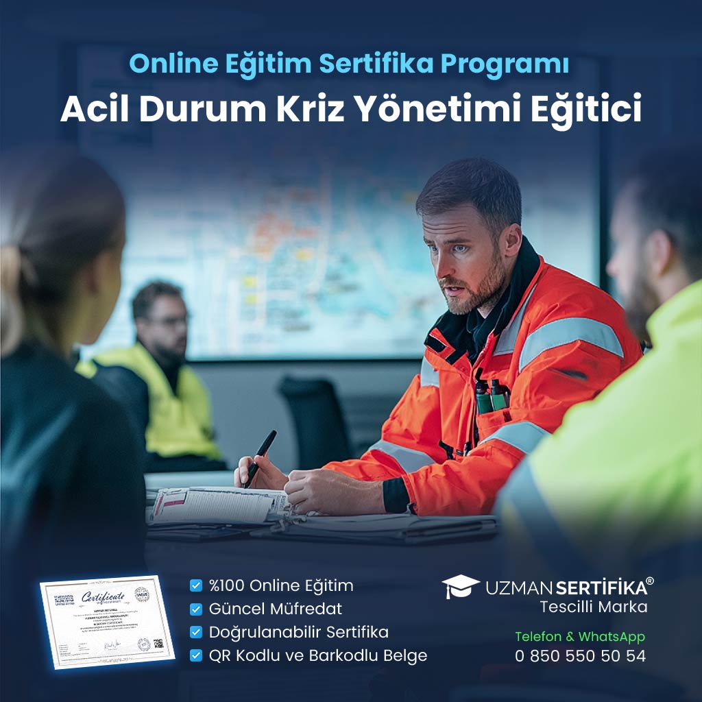 Acil Durum Kriz Yönetimi Eğitici Eğitimi Sertifika Programı