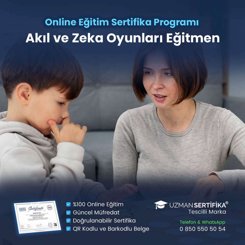 Akıl ve Zeka Oyunları Eğitmen Eğitimi Sertifika Programı