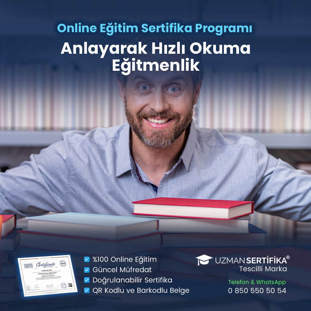 Anlayarak Hızlı Okuma Eğitmenlik Eğitimi Sertifika Programı