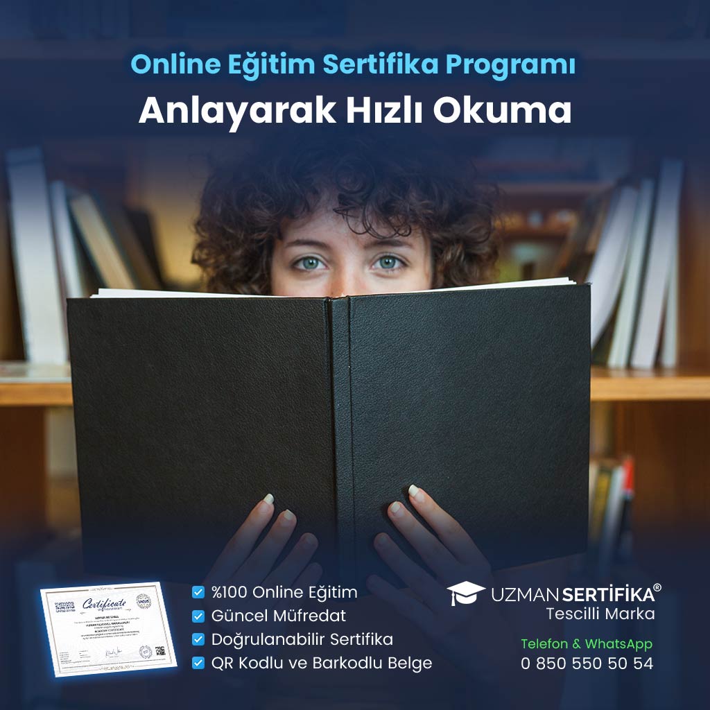 Anlayarak Hızlı Okuma Eğitimi Sertifika Programı