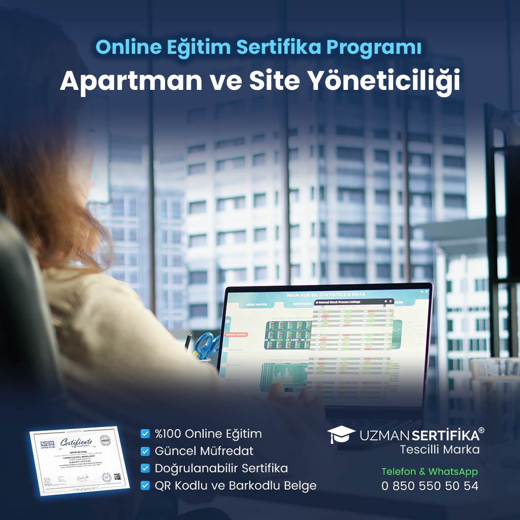 Apartman ve Site Yöneticiliği Eğitimi Sertifika Programı