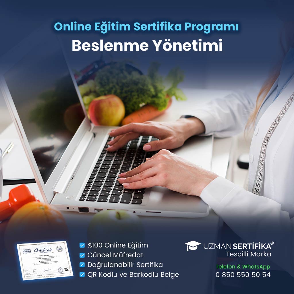Beslenme Yönetimi Eğitimi Sertifika Programı