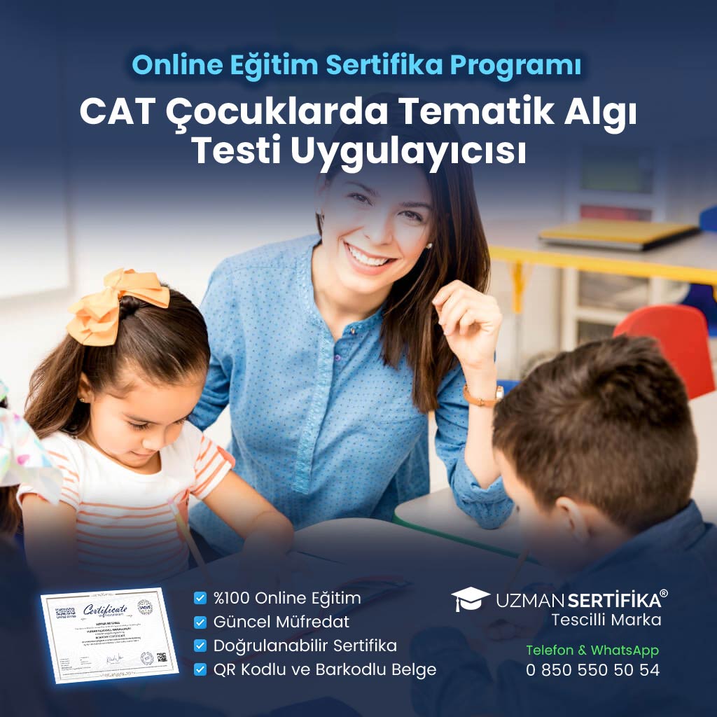 CAT Çocuklarda Tematik Algı Testi Uygulayıcısı Eğitimi Sertifika Programı