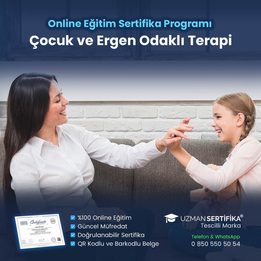 Çocuk ve Ergen Odaklı Terapi Eğitimi Sertifika Programı