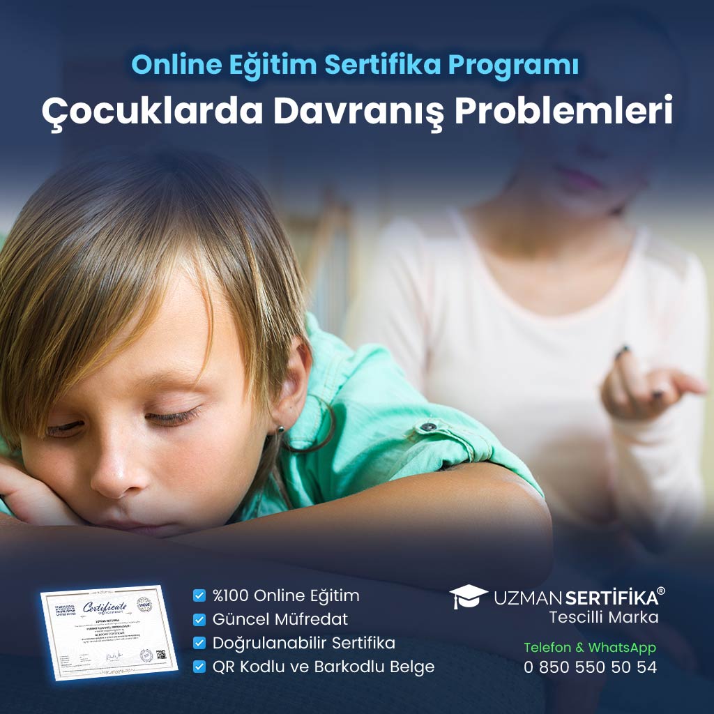 Çocuklarda Davranış Problemleri Eğitimi Sertifika Programı