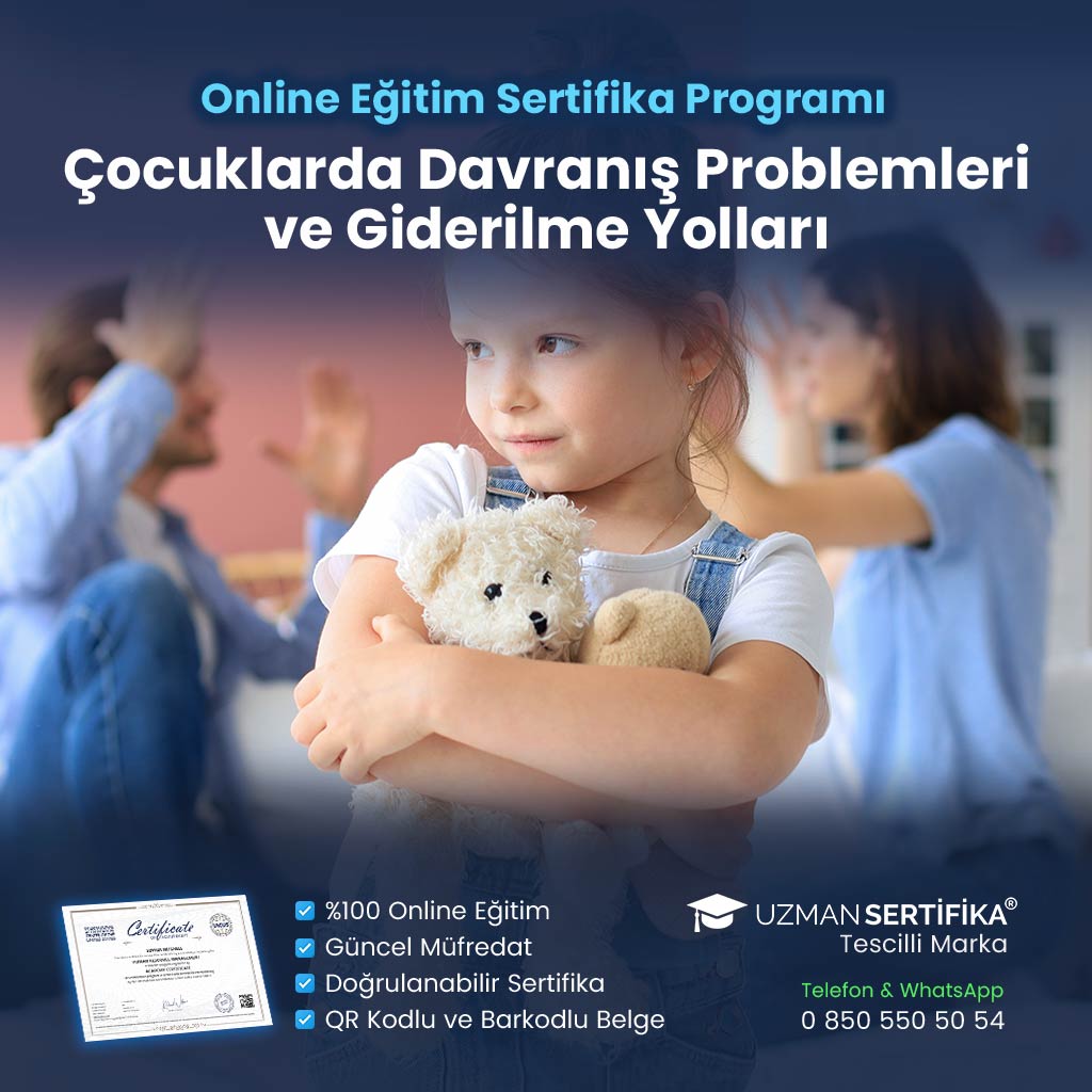 Çocuklarda Davranış Problemleri ve Giderilme Yolları Eğitimi Sertifika Programı